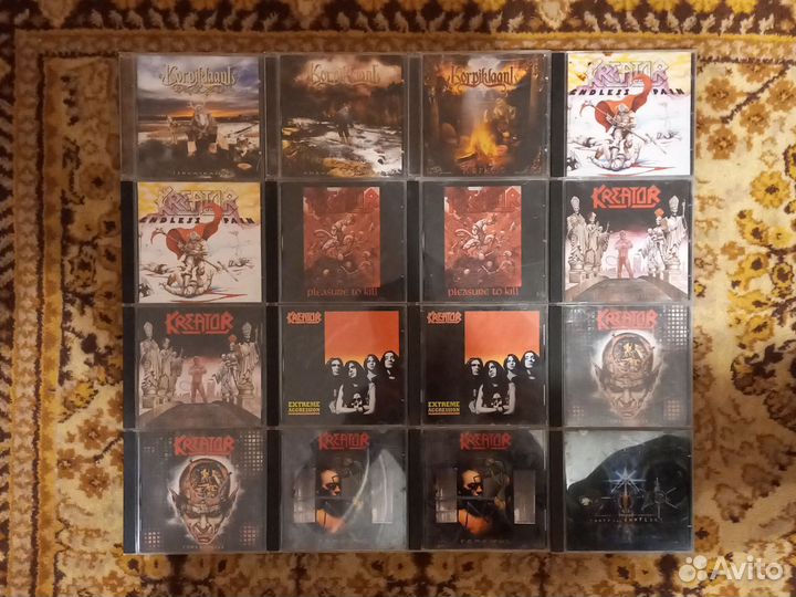 CD-диски б/у (Алфавит K-M) (Пополнение 29.04.24)