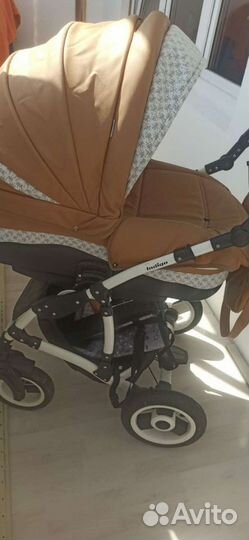 Детские коляски 2 в 1 эко кожа