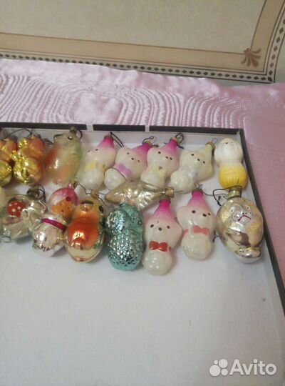 Елочные игрушки СССР