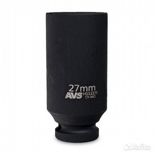 Головка торцевая ударная глубокая 6-гранная 1/2''D