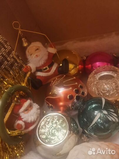 Ёлочные игрушки СССР