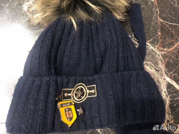 Шапка зимняя детская