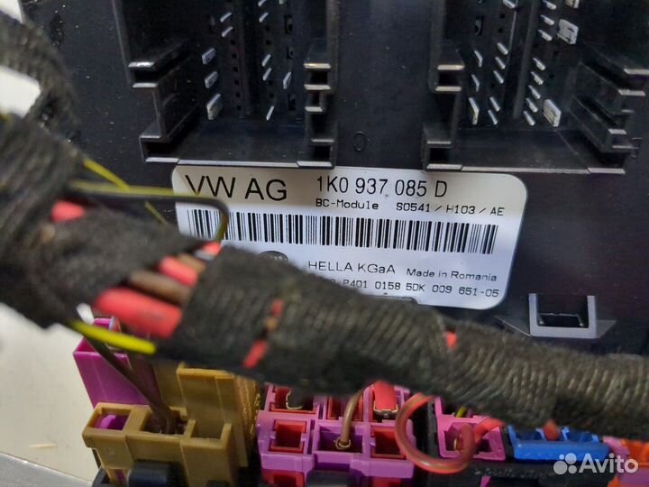 Блок управления бортовой сети Skoda Octavia (A5), 2009