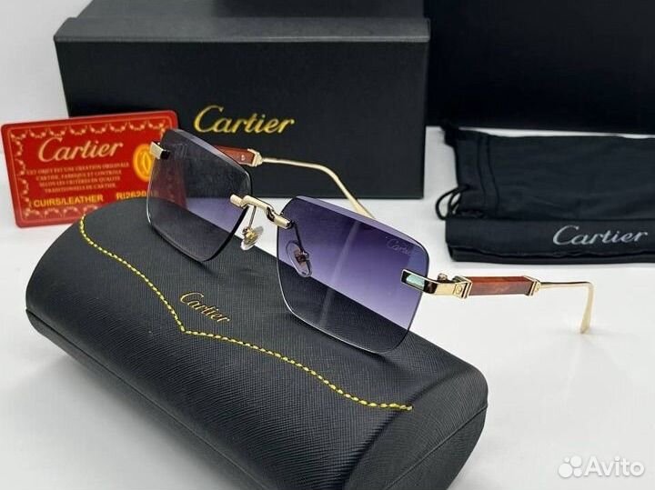 Очки мужские cartier/ 7 цветов