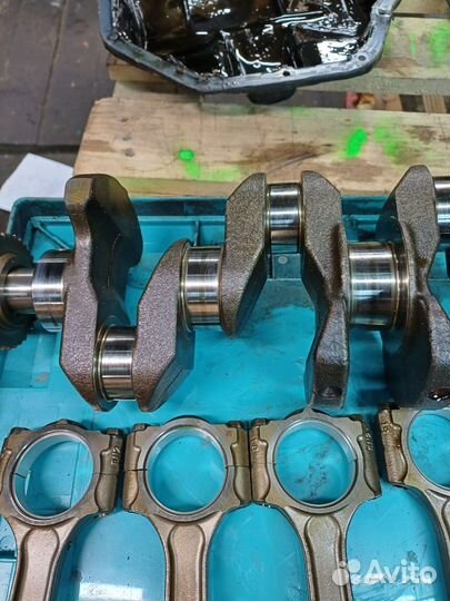 Коленвал nissan qashqai j10, x-trail t31. MR20DE