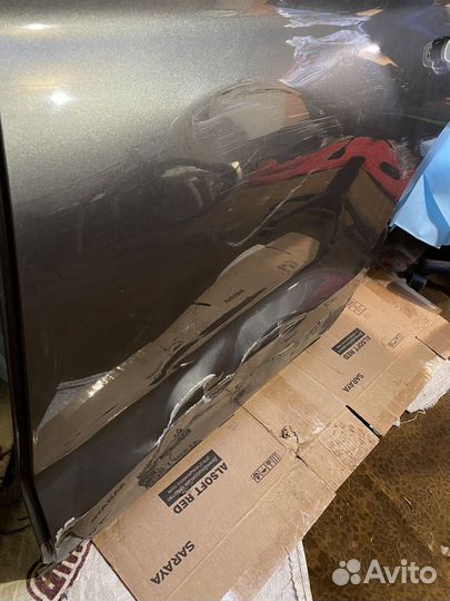 Задняя левая дверь skoda kodiaq