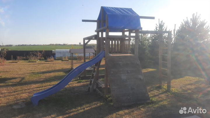 Детская игровая деревянная площадка Мадрид 1