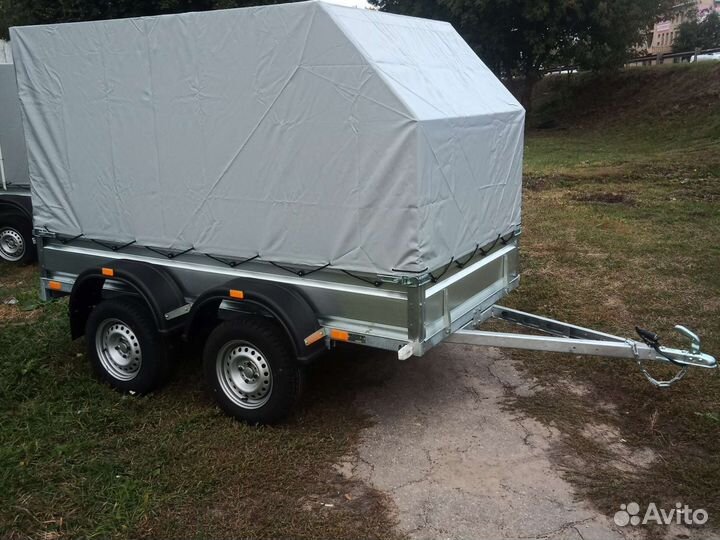Двухосный легковой прицеп 2,6*1,35 м. кмз М- PRO