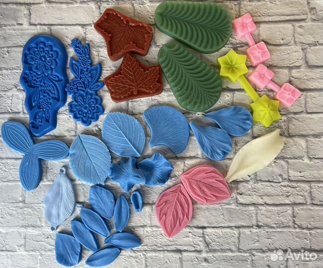 Молды силиконовые для мастики, шок-да, смолы