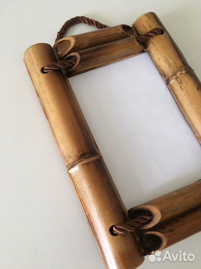 Фоторамка бамбук натуральный