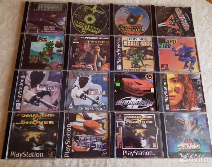 Диски на sony playstation 1 и Sega Dreamcast