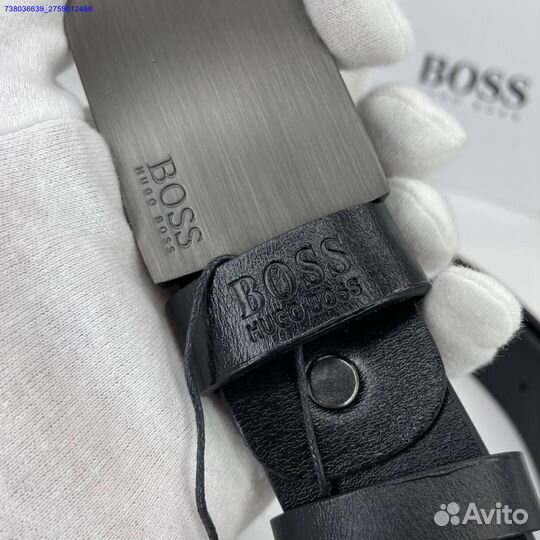 Кожаный ремень Hugo Boss: стиль и качество (Арт.50