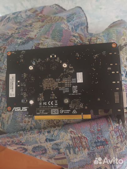 Видеокарта asus nvidia GeForce GTX 1650 на 4гб