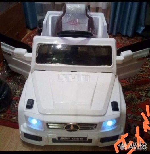 Электромобиль детский, новая машинка на пульте