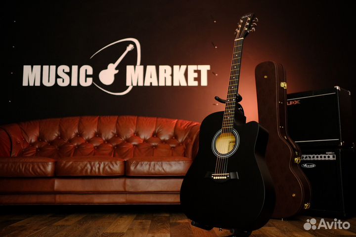 Акустическая гитара (Новые + Аксессуары)