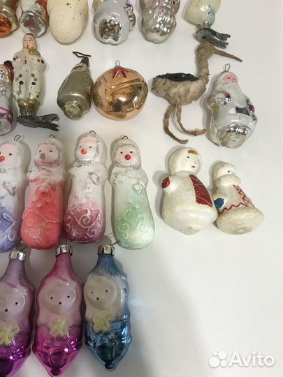 Елочные игрушки СССР. 29шт