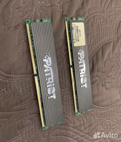 Оперативная память ddr2 dimm 800mhz Patriot