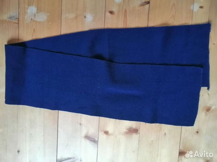 Шарф синий