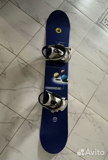 Сноуборд + крепления + ботинки