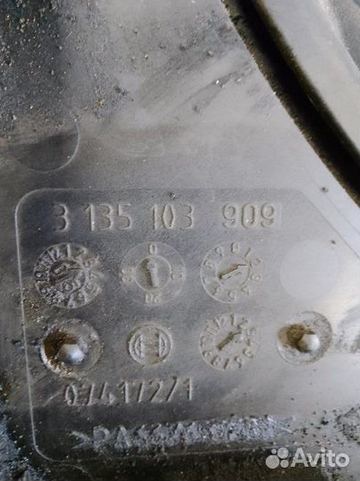 Вентилятор основной Opel Astra H 1.7D 2004