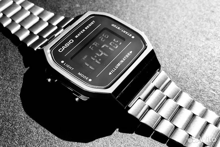 Оригинальные часы Casio Vintage A-168WEM-1E