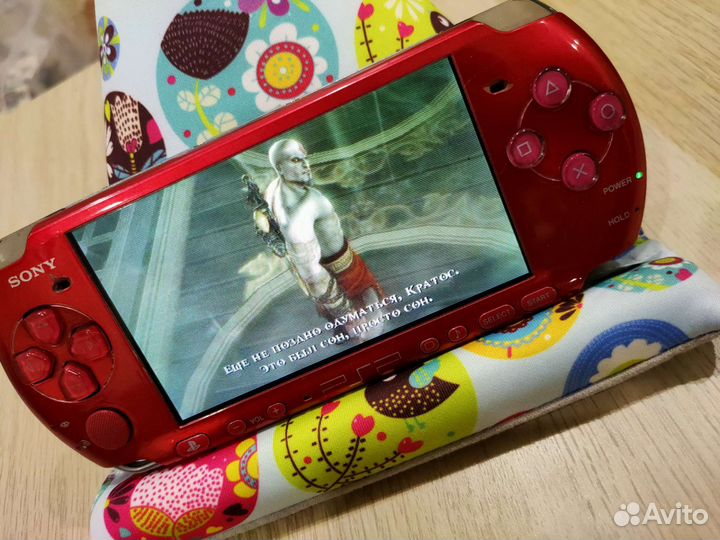 Sony PSP3008 Red128GB Реальные игр