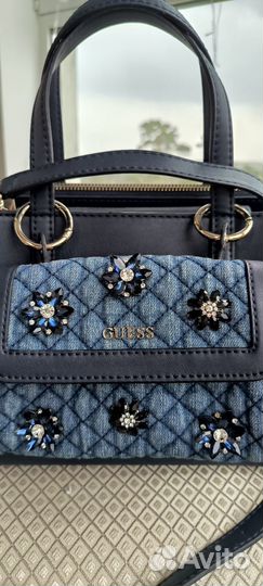 Сумка guess 2 в 1 с клачем оригинал