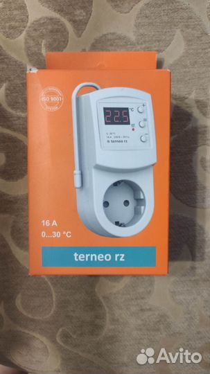 Терморегулятор terneo rz с выносным датчиком