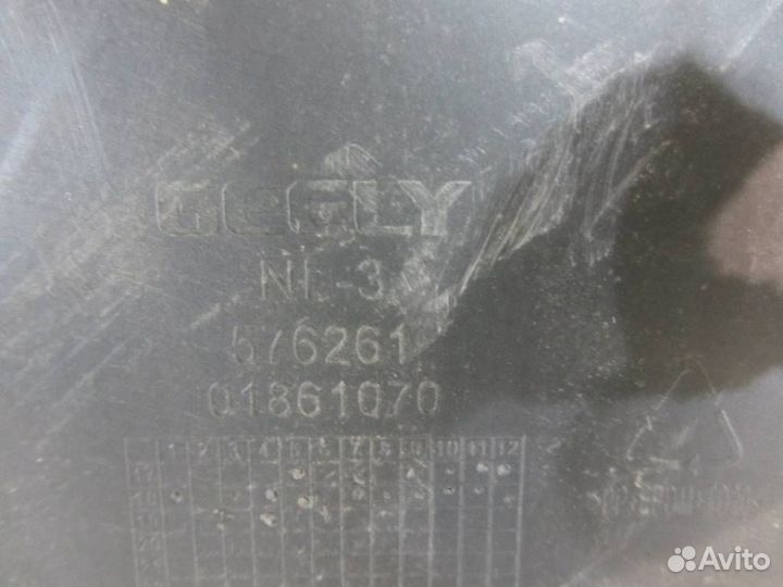 Защита двигателя Джили