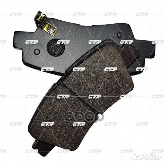 Колодки тормозные дисковые GK0499 CTR