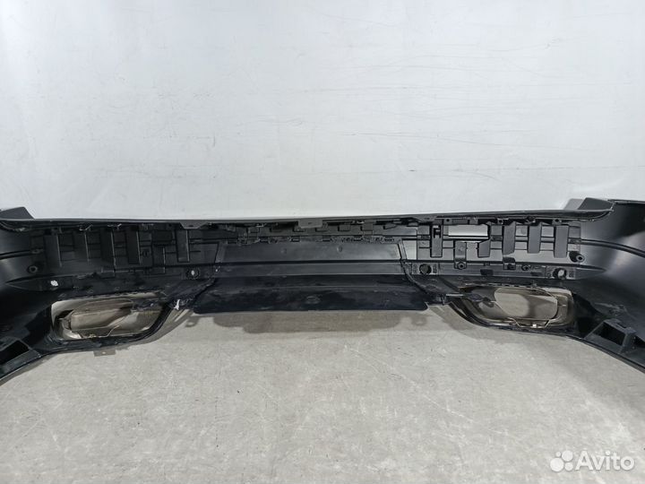 Задний бампер Range Rover Vogue (покрашен в черный