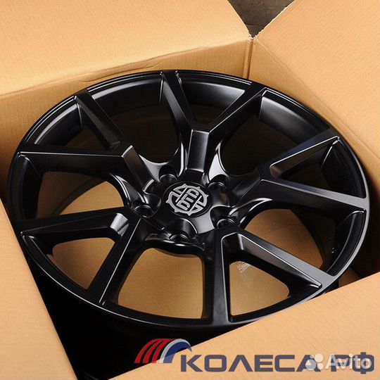 Диски 5884B 8/20 5x139.7 ET20 d77.8 matt black