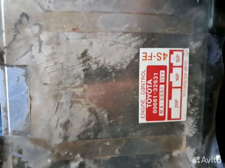 Блок управления двс 4sfe