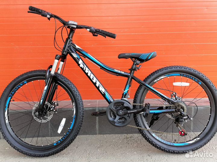 Скоростной велосипед 24 с дисковыми тормозами