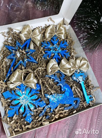 Набор елочных украшений