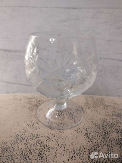 Бокал хрустальный СССР