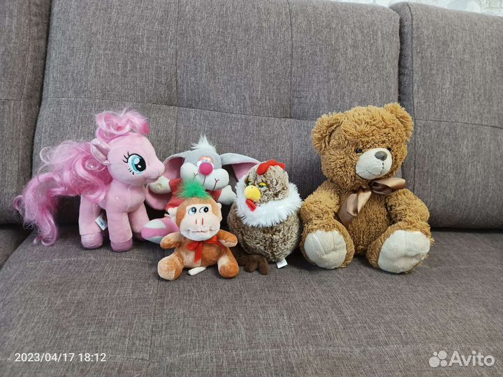 Мягкие игрушки в ассортименте