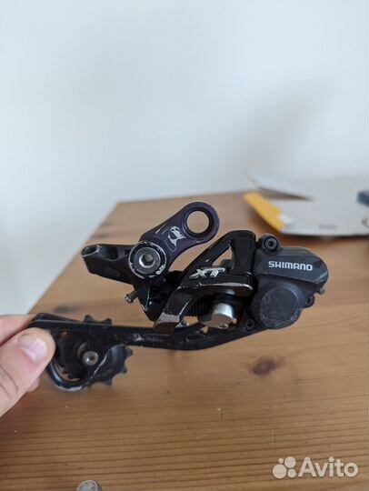 Переключатель shimano deore xt 10ск + goatlink