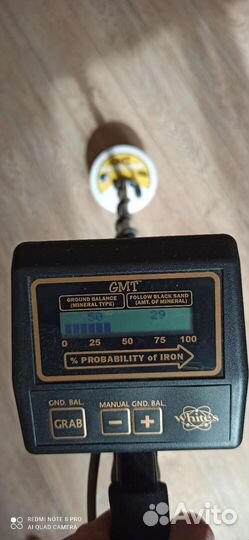 Металлоискатель whites gmt