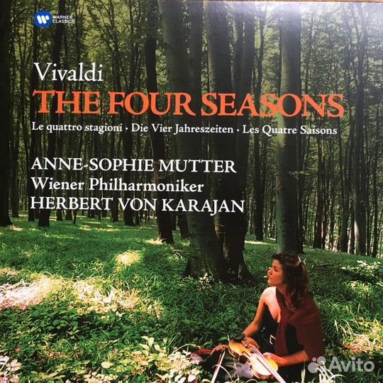 Vivaldi - Anne-Sophie Mutter, Wiener Philharmonike