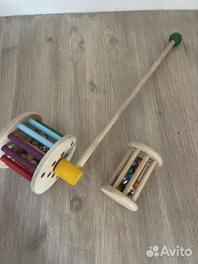 Деревянные игрушки монтессори