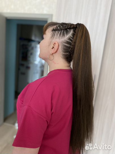 Афропрически, брйды, афрохвост, боксерские косы