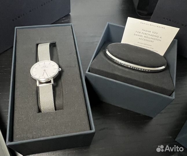 Наручные часы и браслет Daniel Wellington оригинал