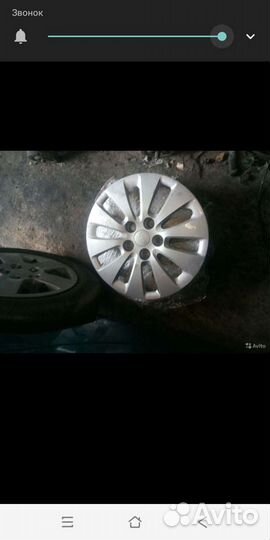 Колпаки комплект Киа Сид 2 оригинал