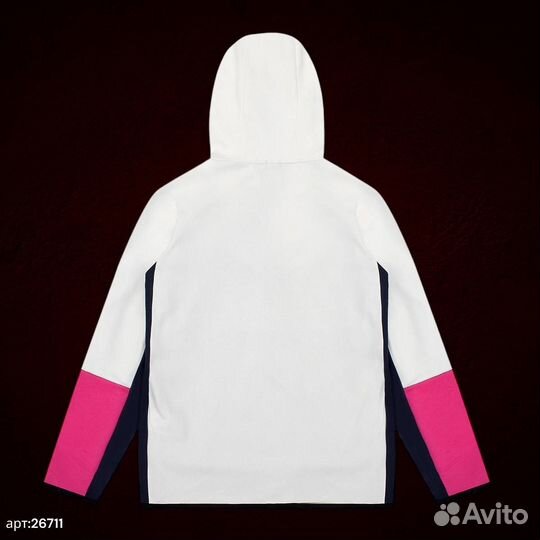 Молодежный зип худи swoosh на молнии новая 44(XS/S)