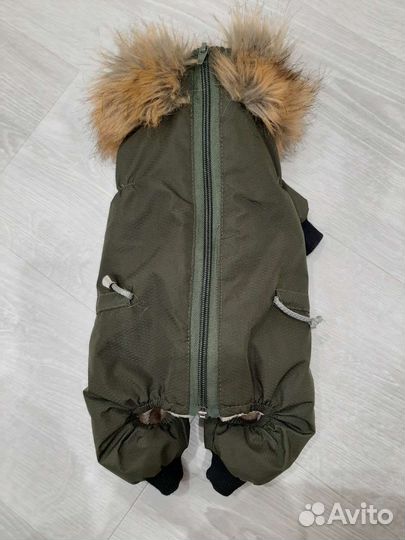 Зимний комбинезон для собак мелких пород