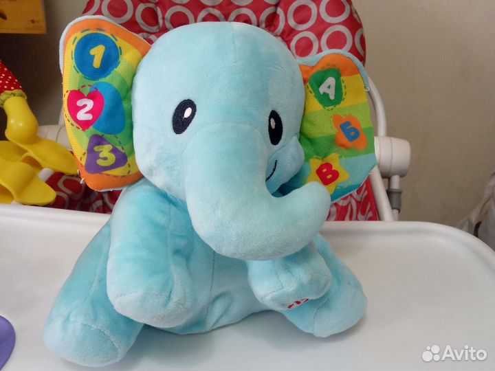 Развивающие игрушки Fisher Price, Baby go и др