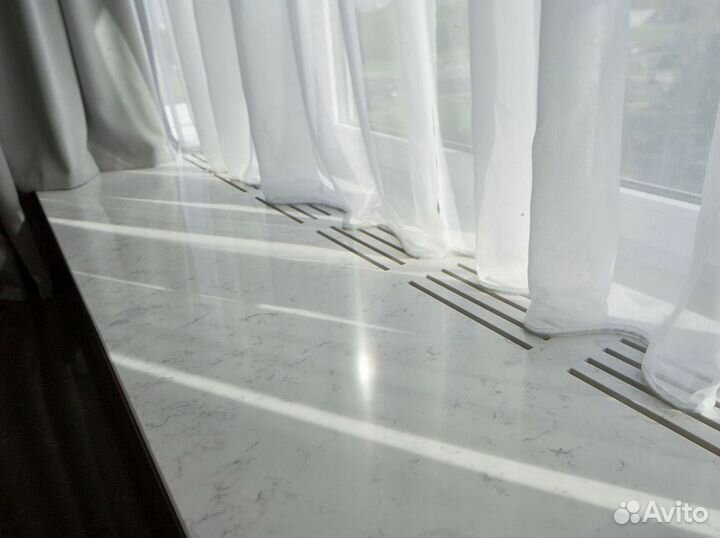 Подоконник из кварца