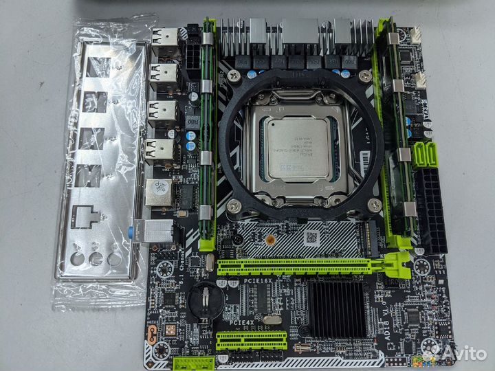 Комплект материнская плата X79D / Xeon E5 2630 v2