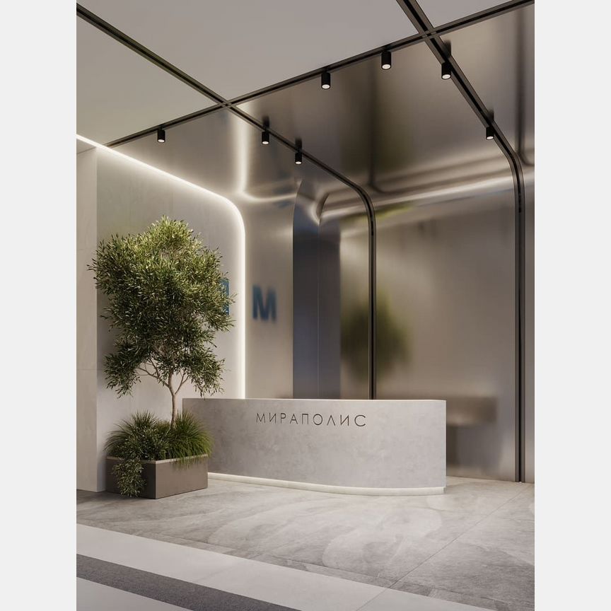 1-к. апартаменты, 56 м², 3/35 эт.